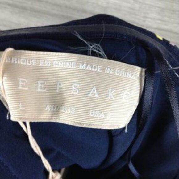 Keepsake Label Harlyn Daybreak Ruffle strapless  Minidress size 8 - Picture 7 of 8